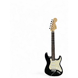 Used Squier Affinity Stratocaster Black Solid Body Electric Guitar