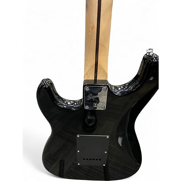 Used Squier Affinity Stratocaster Black Solid Body Electric Guitar