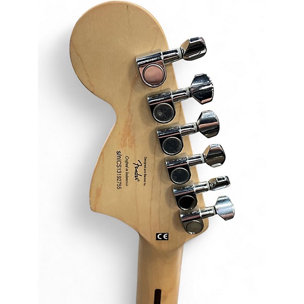 Used Squier Affinity Stratocaster Black Solid Body Electric Guitar