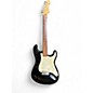 Used Fender Standard Stratocaster Black Solid Body Electric Guitar thumbnail