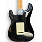 Used Fender Standard Stratocaster Black Solid Body Electric Guitar