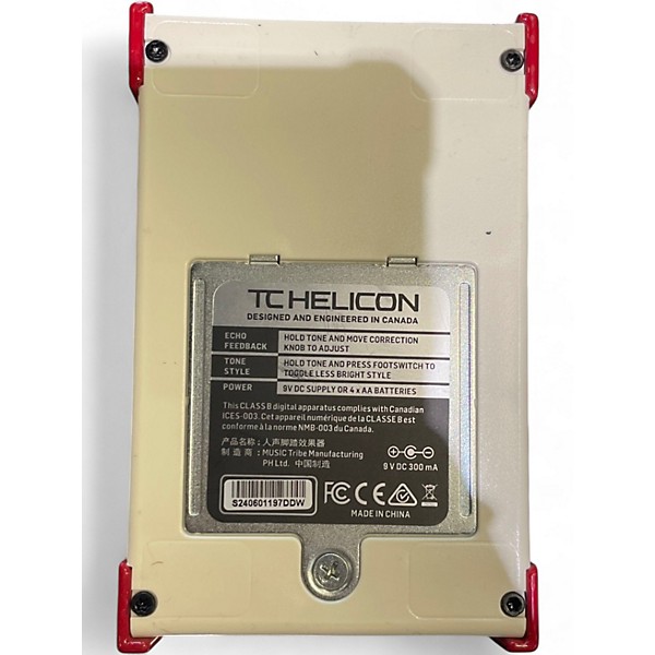 Used TC Helicon VoiceTone Mic Mechanic Vocal Processor