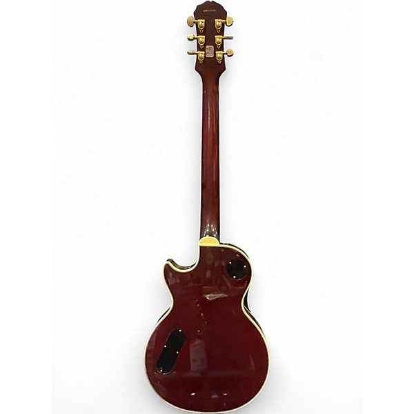 Used Epiphone Les Paul Prophecy Custom EX Crimson Red Trans Solid Body Electric Guitar