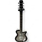 Used Silvertone U1302 Silverburst Solid Body Electric Guitar thumbnail