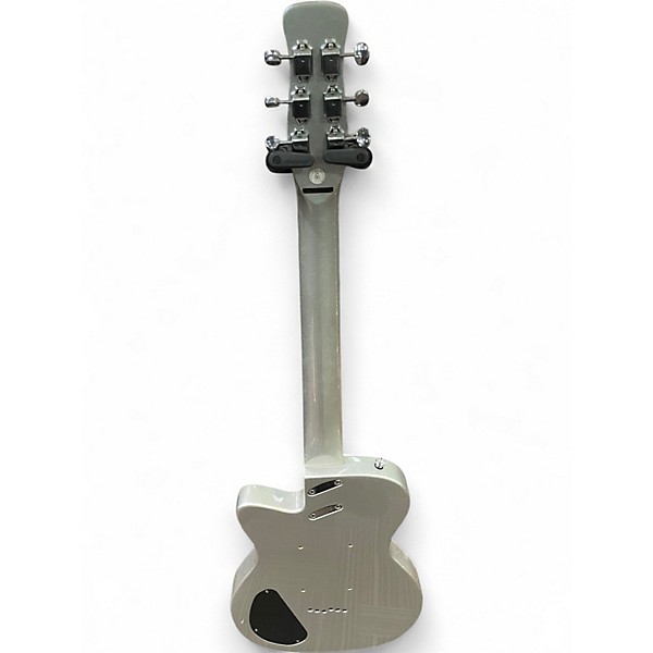 Used Silvertone U1302 Silverburst Solid Body Electric Guitar