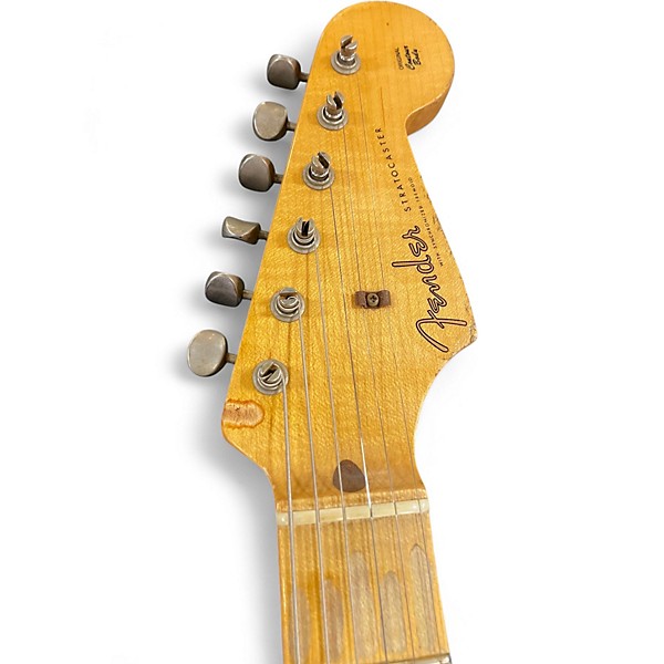 Used Fender 1957 Relic Stratocaster Brown Sunburst Solid Body Electric Guitar