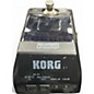 Used KORG PB01 Pitchblack Chromatic Tuner Pedal