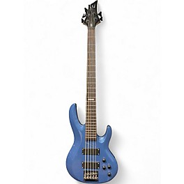 Used ESP LTD B105 5 String Baltic Blue Electric Bass Guitar