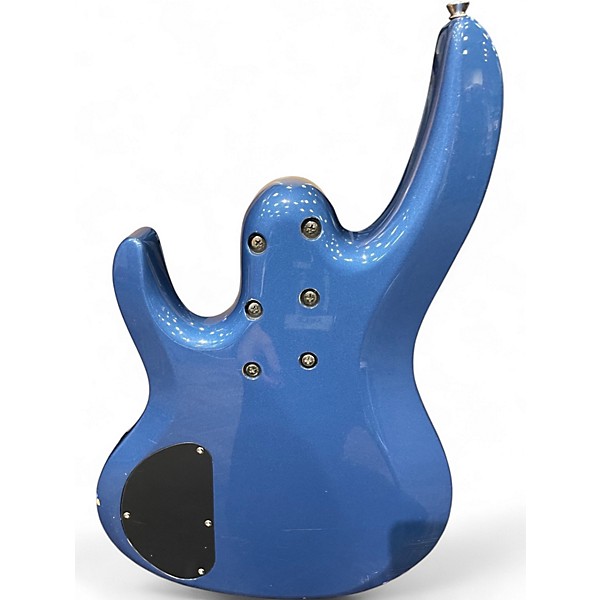 Used ESP LTD B105 5 String Baltic Blue Electric Bass Guitar