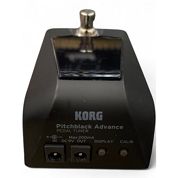 Used KORG PB01 Pitchblack Chromatic Tuner Pedal