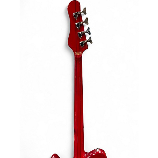 Used Schecter Guitar Research Ultras Bass Diamond Series Cherry Electric Bass Guitar