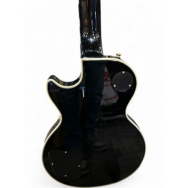 Used Epiphone Les Paul Custom Blackback LIMITED EDITION ANTIQUE WHITE Solid Body Electric Guitar