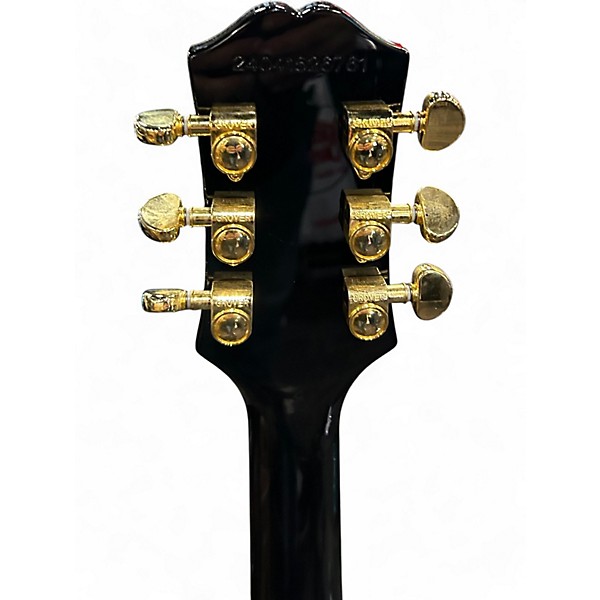 Used Epiphone Les Paul Custom Blackback LIMITED EDITION ANTIQUE WHITE Solid Body Electric Guitar