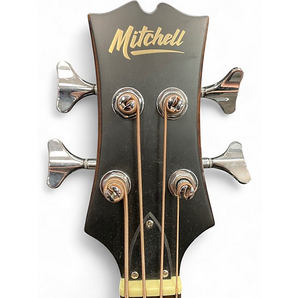 Used Mitchell T239BCE-BST EDGE BURST Acoustic Bass Guitar