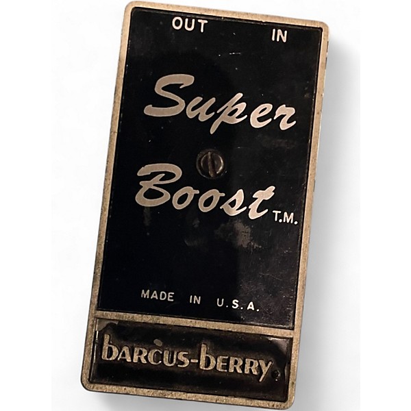 Used Barcus Berry Super Boost Effect Pedal