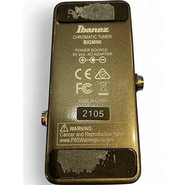 Used Ibanez big mini Tuner Pedal