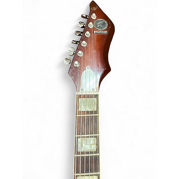 Vintage 1968 Kay APOLLO II Natural Solid Body Electric Guitar
