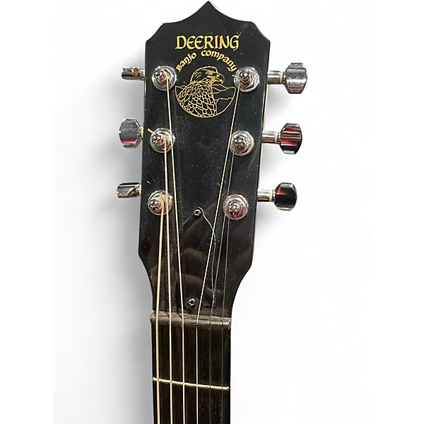 Used Deering B6 Natural Banjo