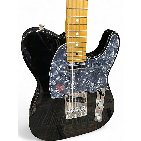 Used Fender Player Telecaster Black Solid Body Electric Guitar