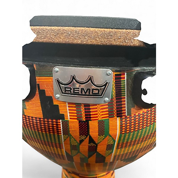 Used Remo DJEMBE MONDO KINTEKLOTH Djembe