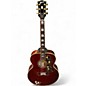 Used Gibson SJ200 Standard Super Jumbo Wine Red Acoustic Guitar thumbnail