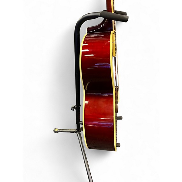 Used Gibson SJ200 Standard Super Jumbo Wine Red Acoustic Guitar