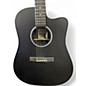 Used Martin DCX1E Flat Black Acoustic Electric Guitar