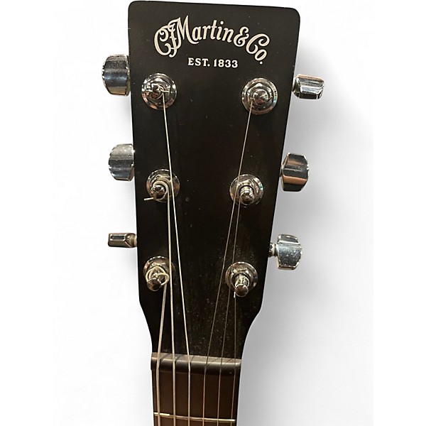 Used Martin DCX1E Flat Black Acoustic Electric Guitar