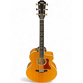 Used Taylor 615CE Natural Acoustic Electric Guitar