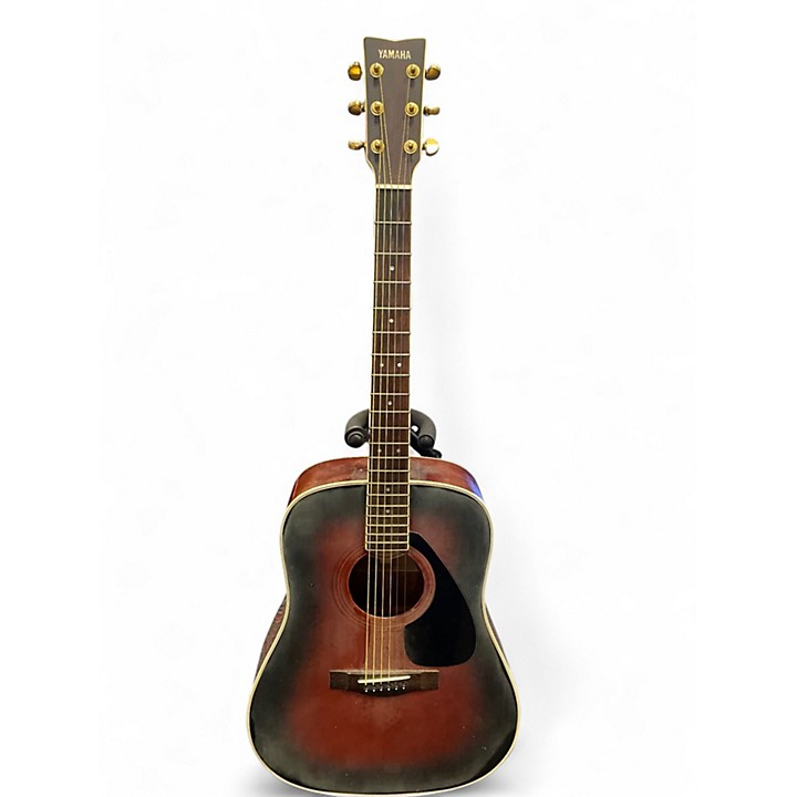 Used Yamaha DW-4S Vintage Sunburst Acoustic Guitar Vintage
