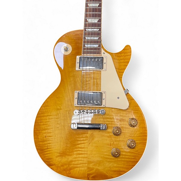 Used 2018 Gibson Les Paul Traditional Honey Burst Solid Body Electric Guitar