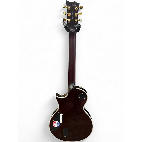 Used ESP LTD EC1000T CTM SEE THROUGH CHERRY Solid Body Electric Guitar