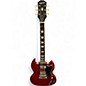 Used Epiphone Inspired by 1961 SG Standard Cherry Solid Body Electric Guitar thumbnail