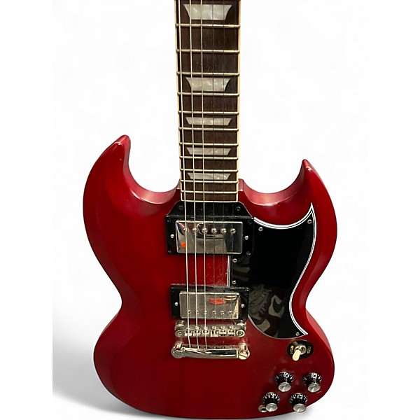 Used Epiphone Inspired by 1961 SG Standard Cherry Solid Body Electric Guitar