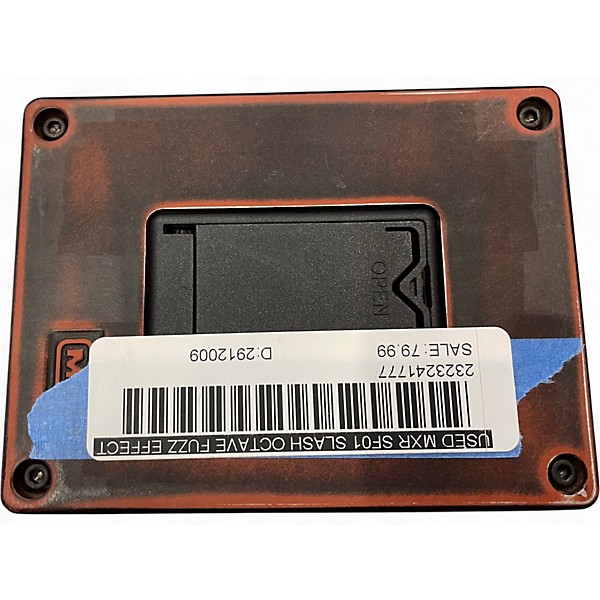 Used MXR SF01 SLASH OCTAVE FUZZ Effect Pedal