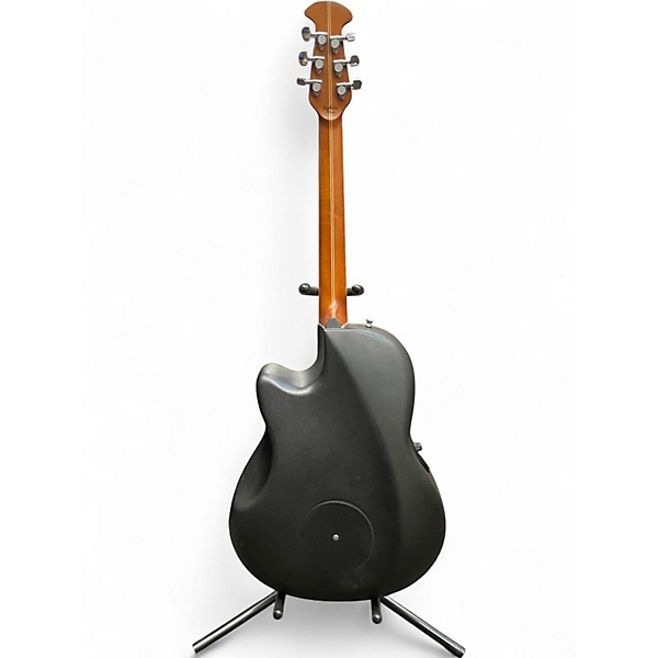 Used Ovation 2778AX-5 Standard Elite Black Acoustic Electric Guitar