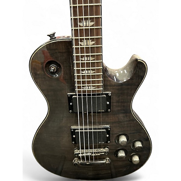 Used Charvel Desolation DC-2 ST Trans Gray Solid Body Electric Guitar