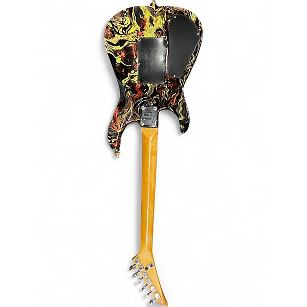 Vintage 1989 Charvel FUSION DELUXE Custom Graphic Solid Body Electric Guitar