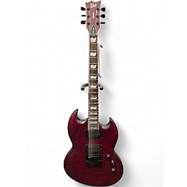 Used ESP LTD Viper 1000 Deluxe ET BURGANDY Solid Body Electric Guitar