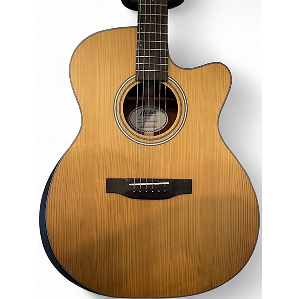 Used Mitchell t413ce natural Acoustic Electric Guitar