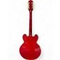 Used Epiphone ES355 Trans Red Hollow Body Electric Guitar