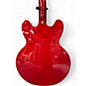 Used Epiphone ES355 Trans Red Hollow Body Electric Guitar