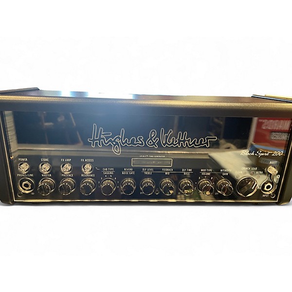 Used Hughes & Kettner BLACK SPIRIT-200 Solid State Guitar Amp Head