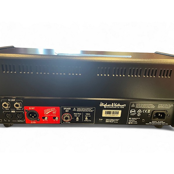 Used Hughes & Kettner BLACK SPIRIT-200 Solid State Guitar Amp Head