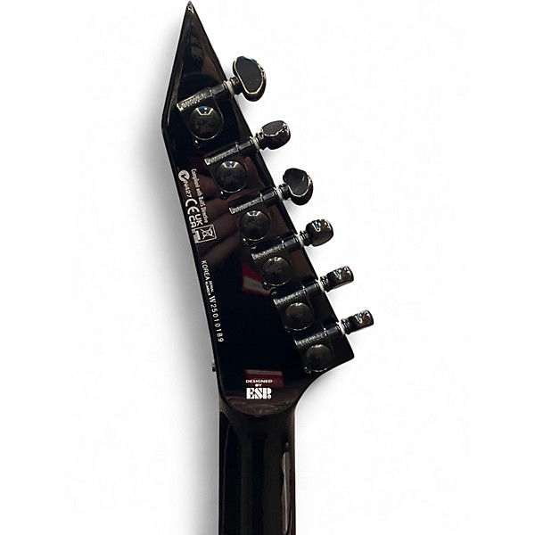 Used ESP LTD JH600 Jeff Hanneman Signature Black Solid Body Electric Guitar