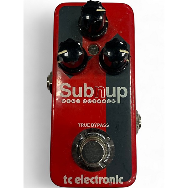 Used TC Electronic Sub N Up Mini Octaver Effect Pedal