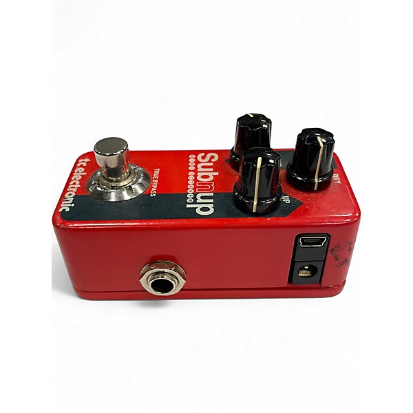 Used TC Electronic Sub N Up Mini Octaver Effect Pedal