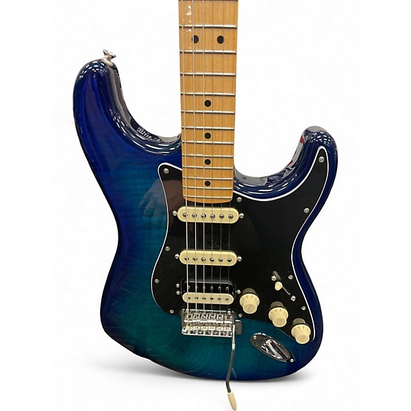 Used Fender Player Stratocaster HSS LIMITED EDITION Blue Burst Solid Body Electric Guitar