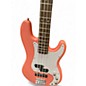 Used Fojill PJ Shell Pink Electric Bass Guitar