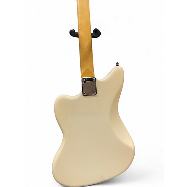 Used Squier J Mascis Jazzmaster Vintage White Solid Body Electric Guitar